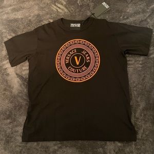 Large Versace Couture black t shirt, with tags